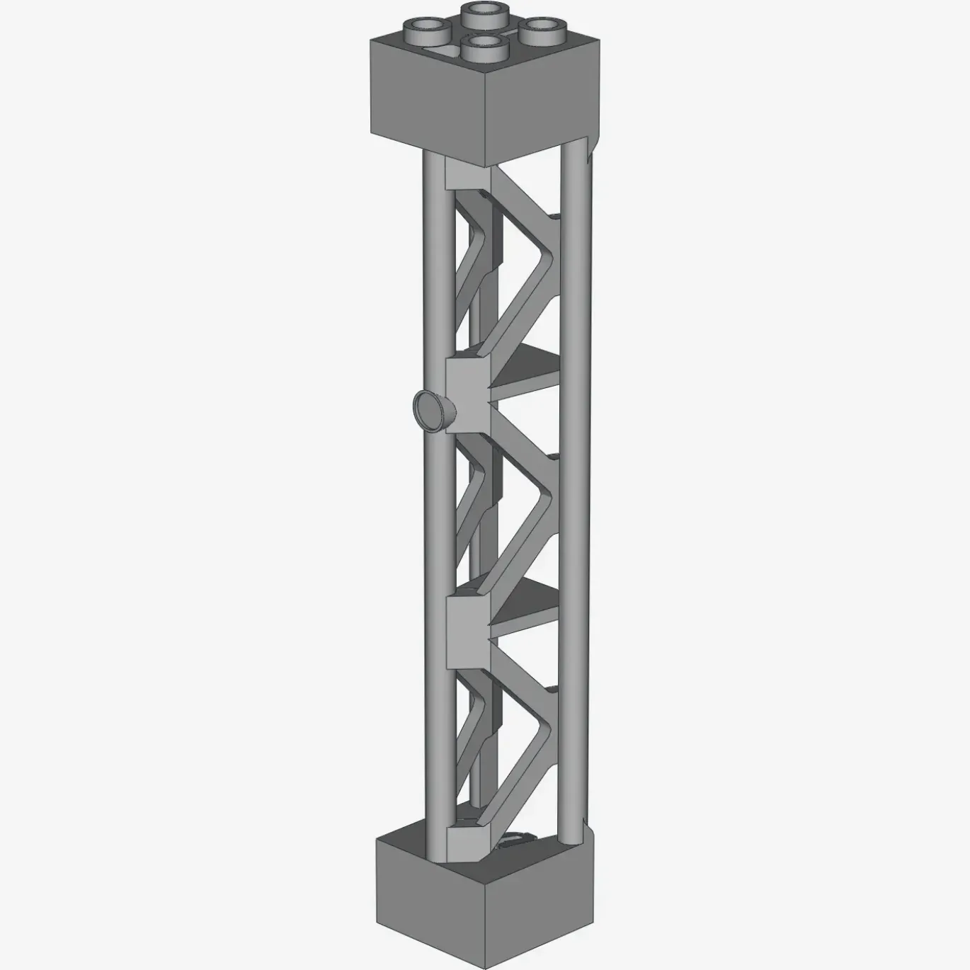 LATTICE TOWER 2X2X10 W/CROSS X 60