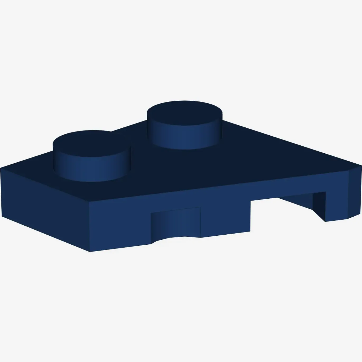 LEFT PLATE 2x2 27 DEG X 100