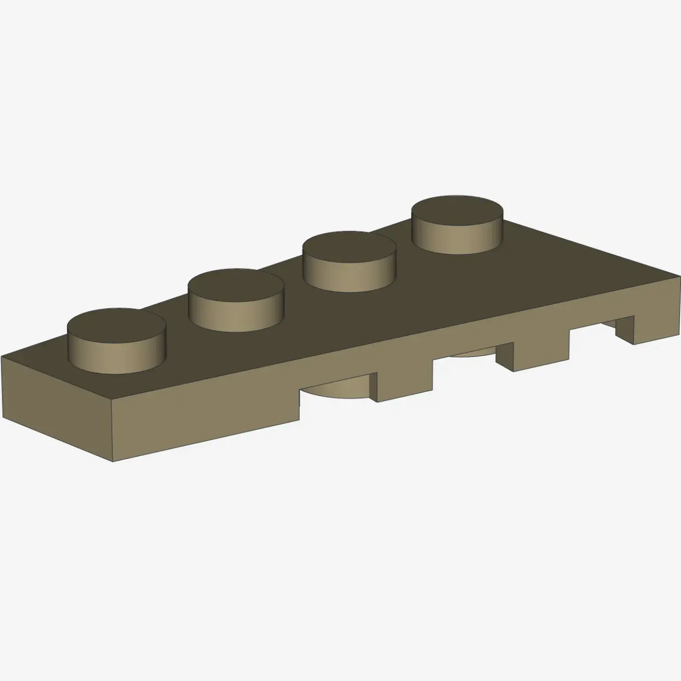 LEFT PLATE 2X4 W/ANGLE X 300