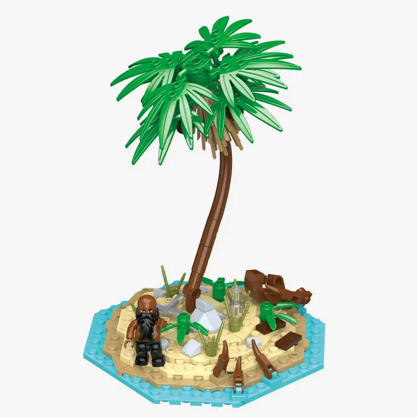 Legenden der Schatzküste: Insel mit Floß