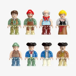 Legenden der Schatzküste: Minifigurenpaket Piraten – Zivilis