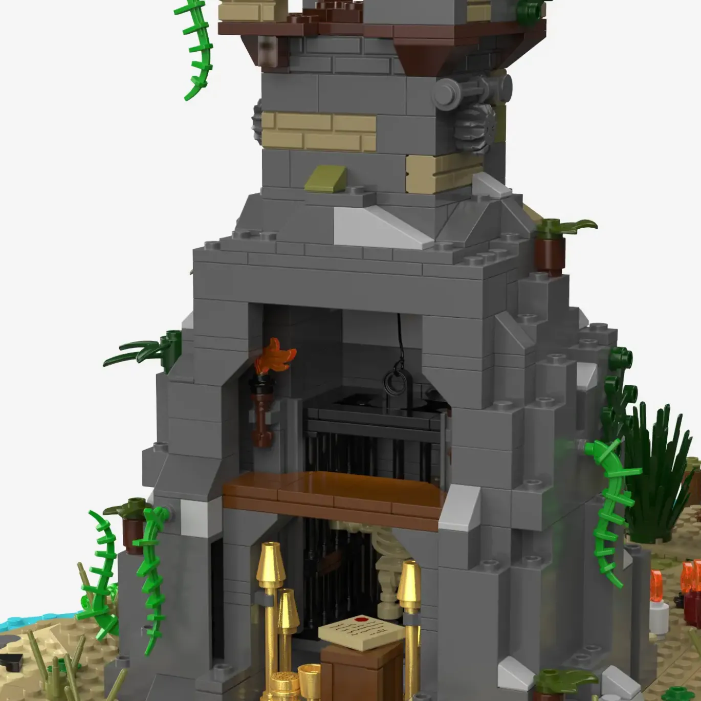Legenden der Schatzküste: Schädelturm mit Opferkreis