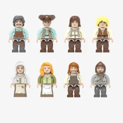 Minifigurenpaket Bärenfels – Zivilisten