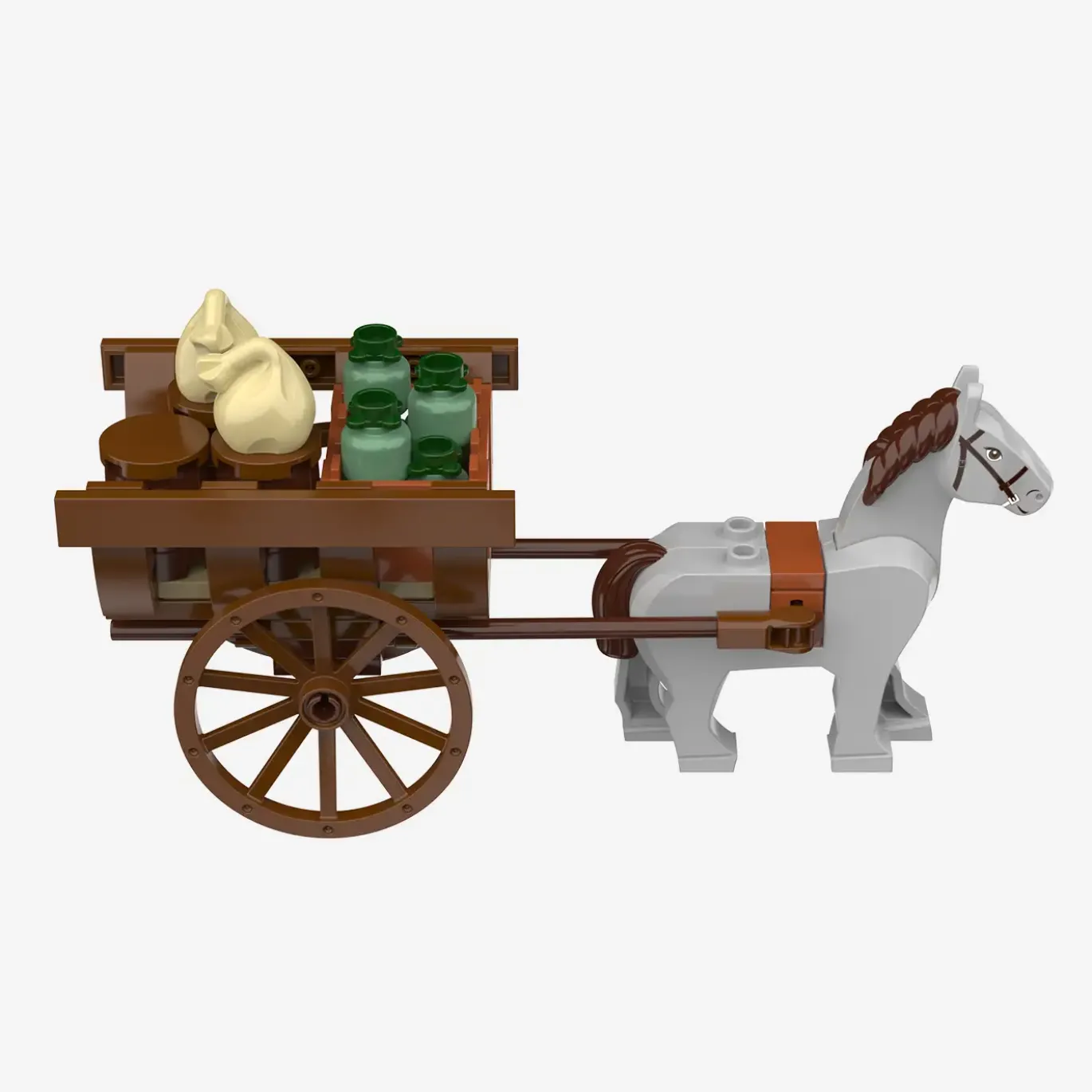 Minifigurenpaket Mittelalterliche Dorfbewohner