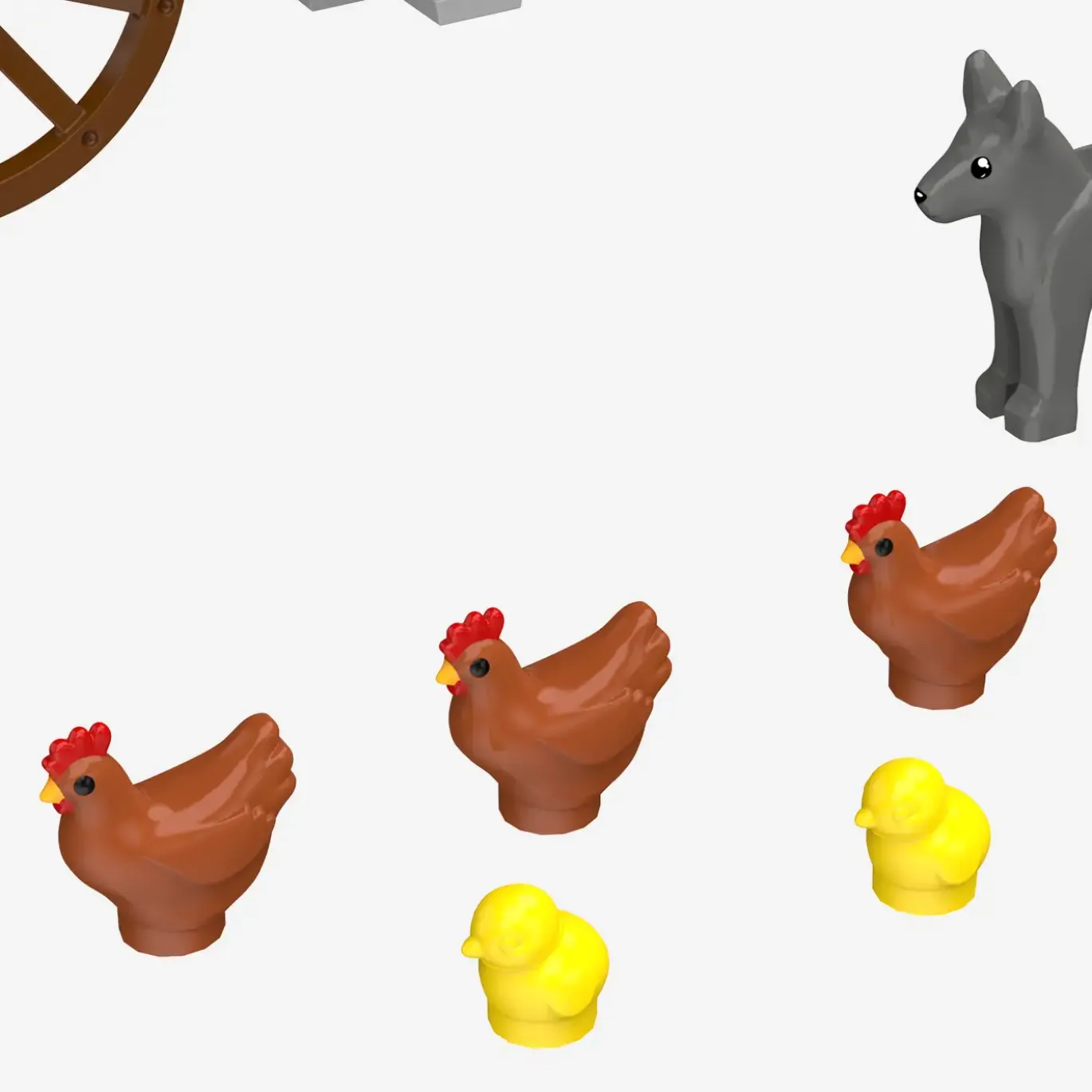 Minifigurenpaket Mittelalterliche Dorfbewohner