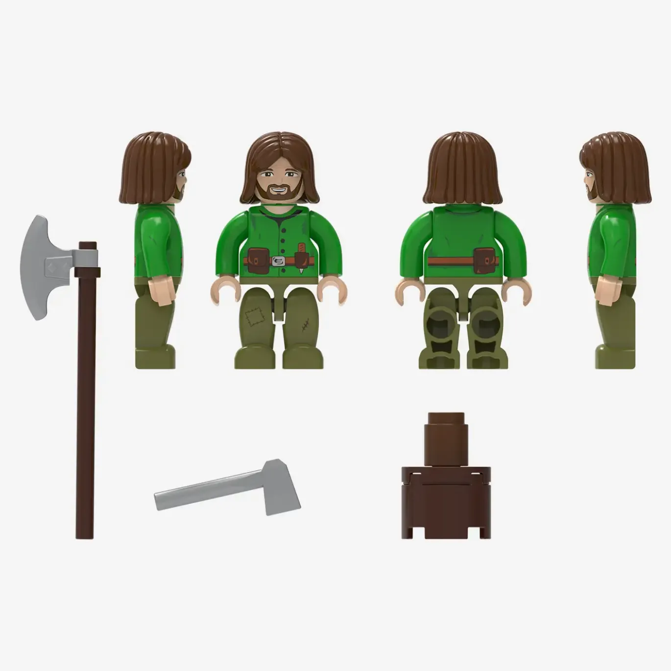 Minifigurenpaket Mittelalterliche Dorfbewohner
