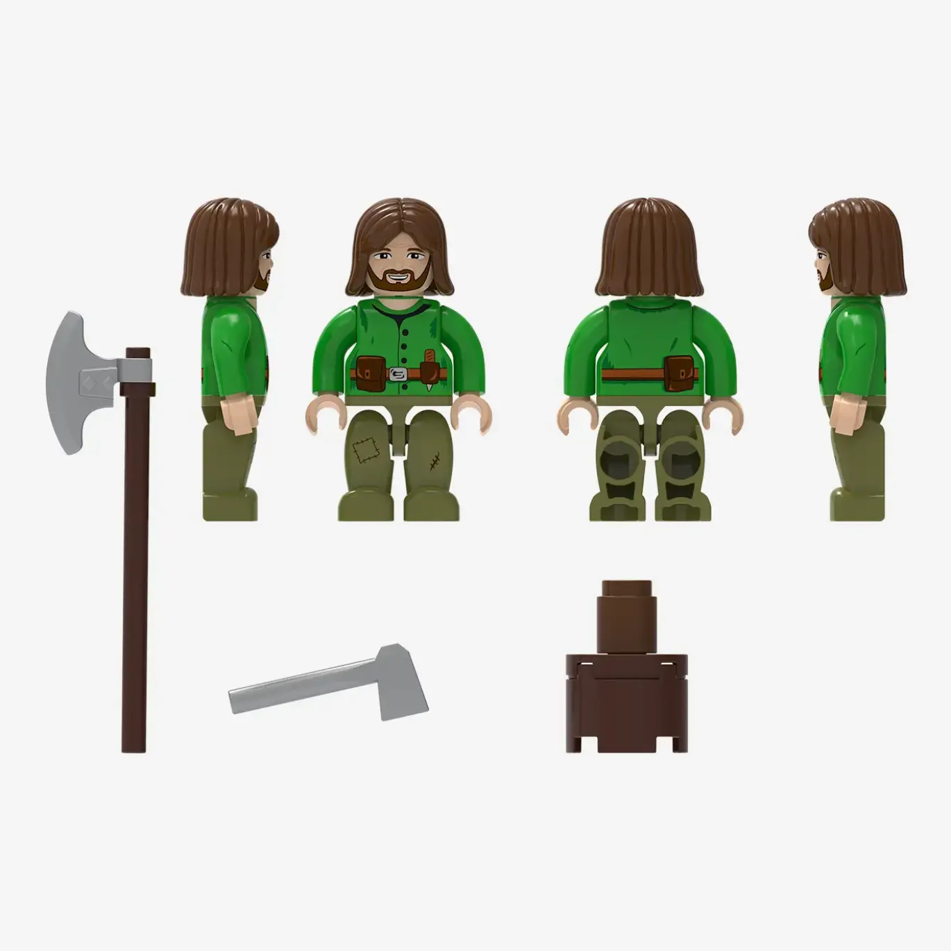 Minifigurenpaket Mittelalterliche Dorfbewohner