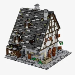 Mittelalterlicher Straßenzug - Badehaus