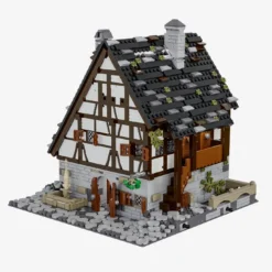 Mittelalterlicher Straßenzug - Badehaus