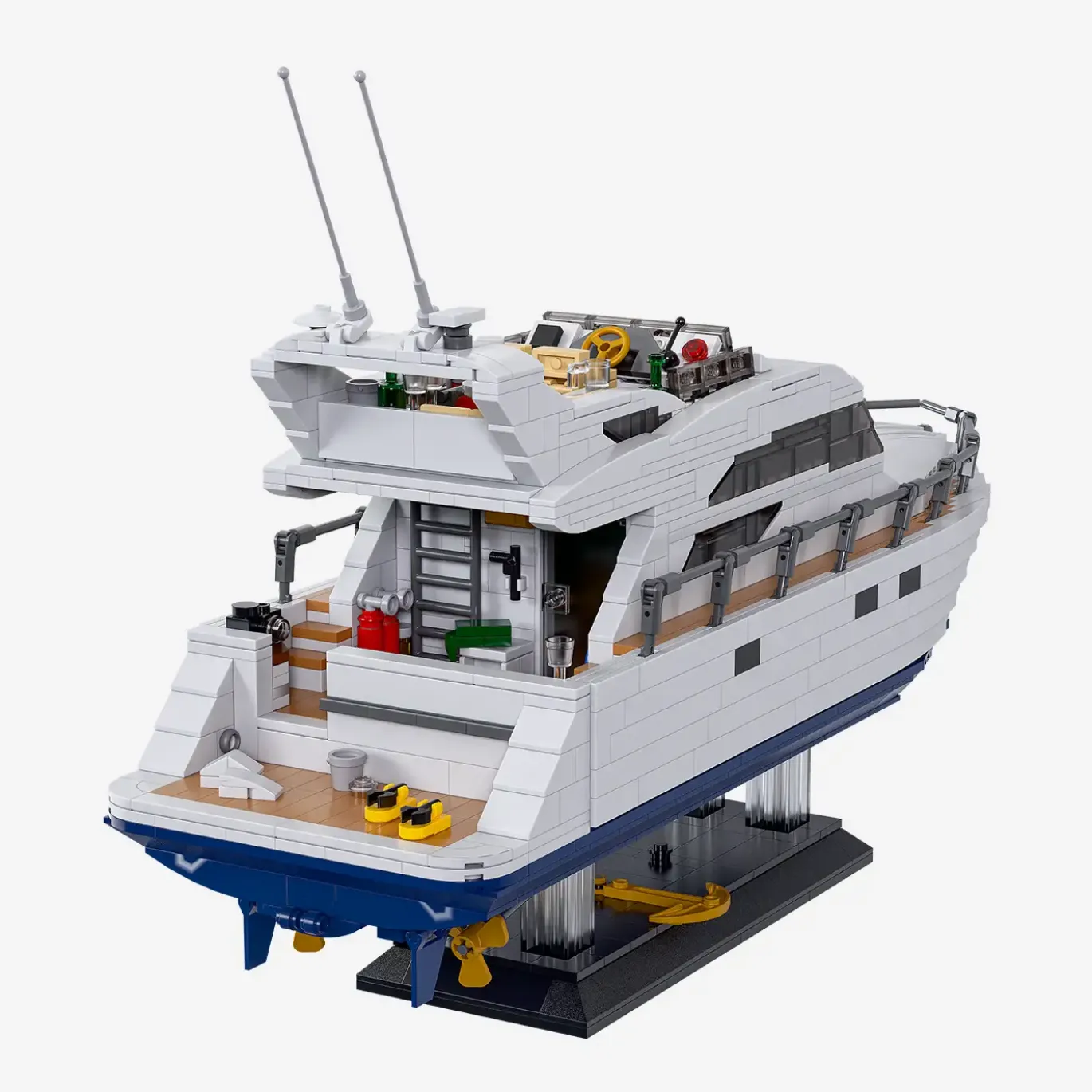 Moderne kleine Jacht