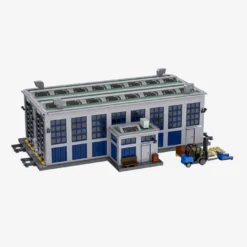 Moderne Lokhalle