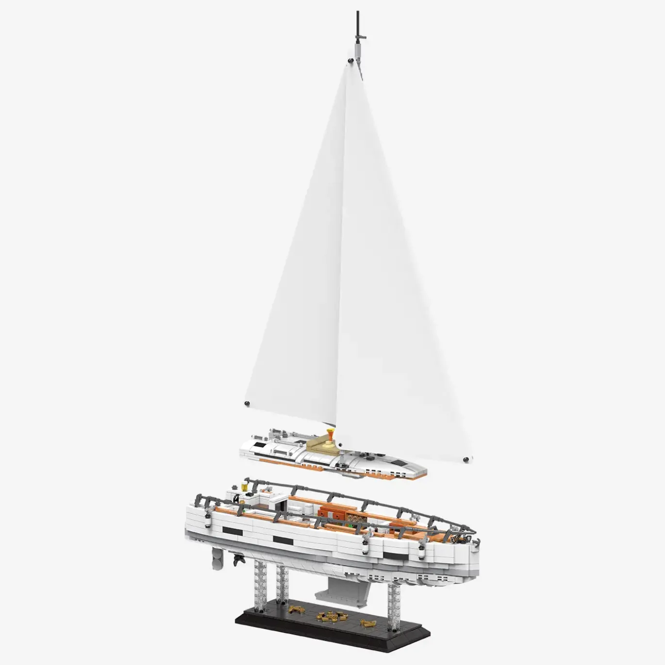 Moderne Segelyacht