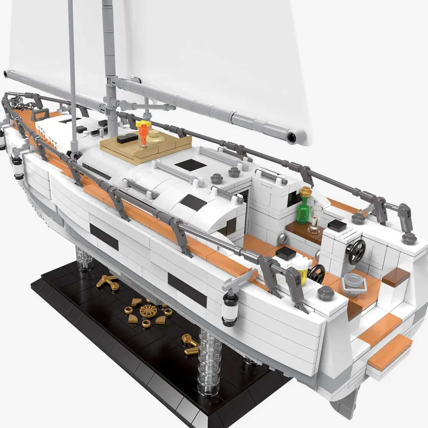 Moderne Segelyacht