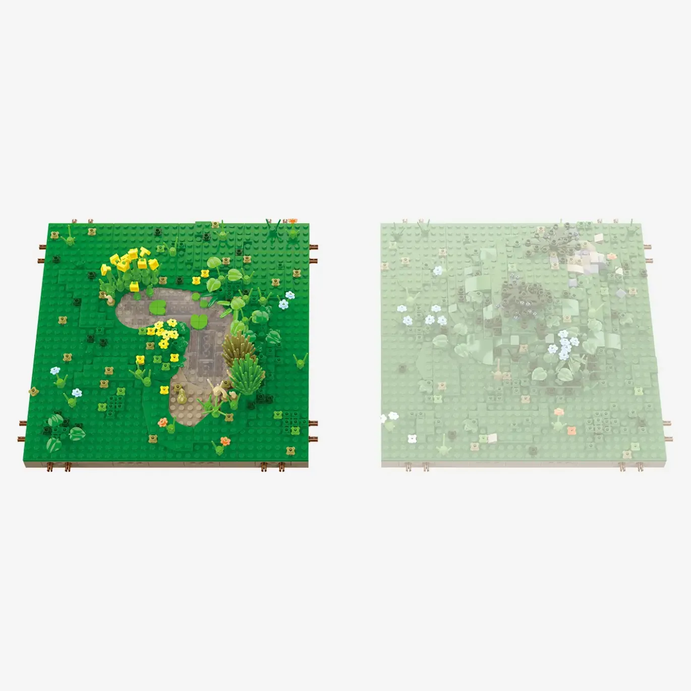 Modulares Landschaftssystem: kleiner Tümpel