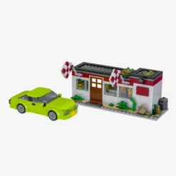 Niederländische Frittenbude mit Coupé
