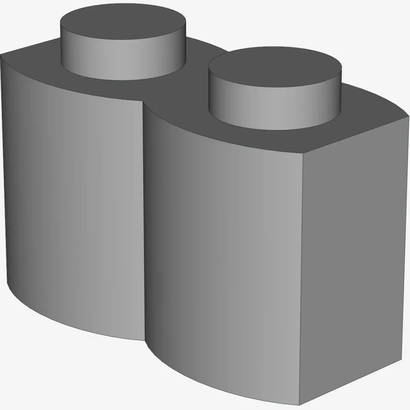 PALISADE BRICK 1X2 X 100