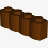 PALISADE BRICK 1X4 X 50