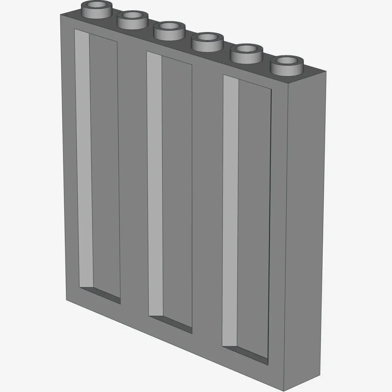 Panel 1 x 6 x 5 Corrugated X 60