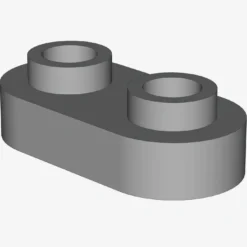 Plate, Modified 1 x 2 Rounded with 2 Open Studs X 200