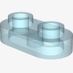 Plate, Modified 1 x 2 Rounded with 2 Open Studs X 200