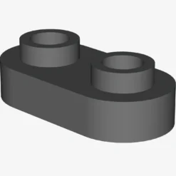 Plate, Modified 1 x 2 Rounded with 2 Open Studs X 200