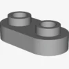 Plate, Modified 1 x 2 Rounded with 2 Open Studs X 1200