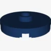 PLATE ROUND W. 1 KNOB X 100
