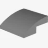 PLATE W. BOW 2X2X2/3 X 100