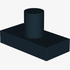 PLATE W/MINI NECK CONNECTOR X 100