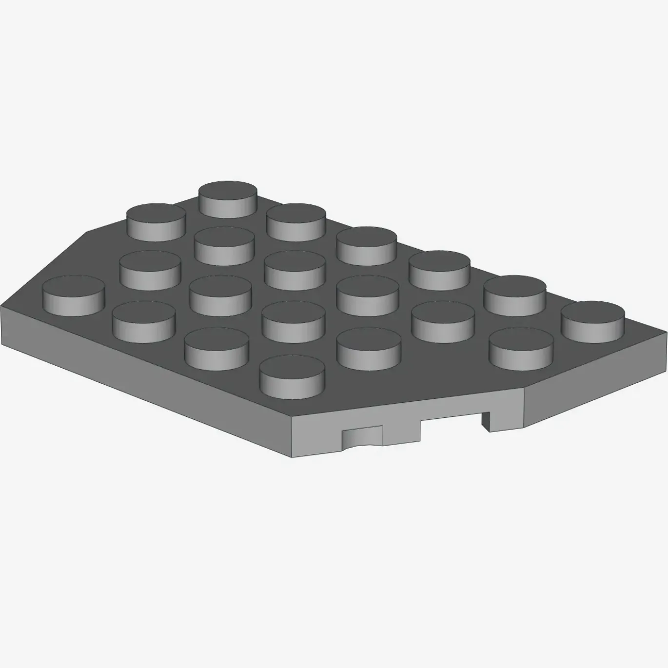 PLATE 4X6 26 DEGREES X 15