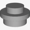 PLATE 1X1 ROUND X 1200