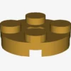 PLATE 2X2 ROUND X 100