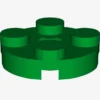 PLATE 2X2 ROUND X 100