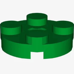 PLATE 2X2 ROUND X 100