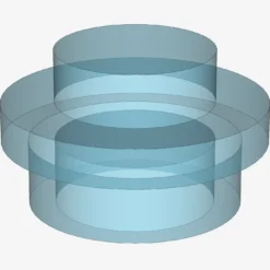 PLATE 1X1 ROUND X 200