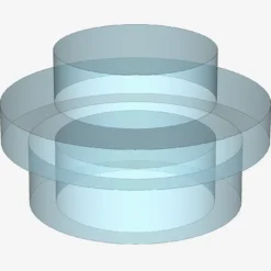 PLATE 1X1 ROUND X 200