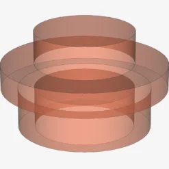PLATE 1X1 ROUND X 200