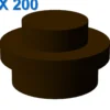 PLATE 1X1 ROUND X 200