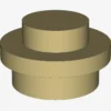 PLATE 1X1 ROUND X 200