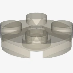 PLATE 2X2 ROUND X 100