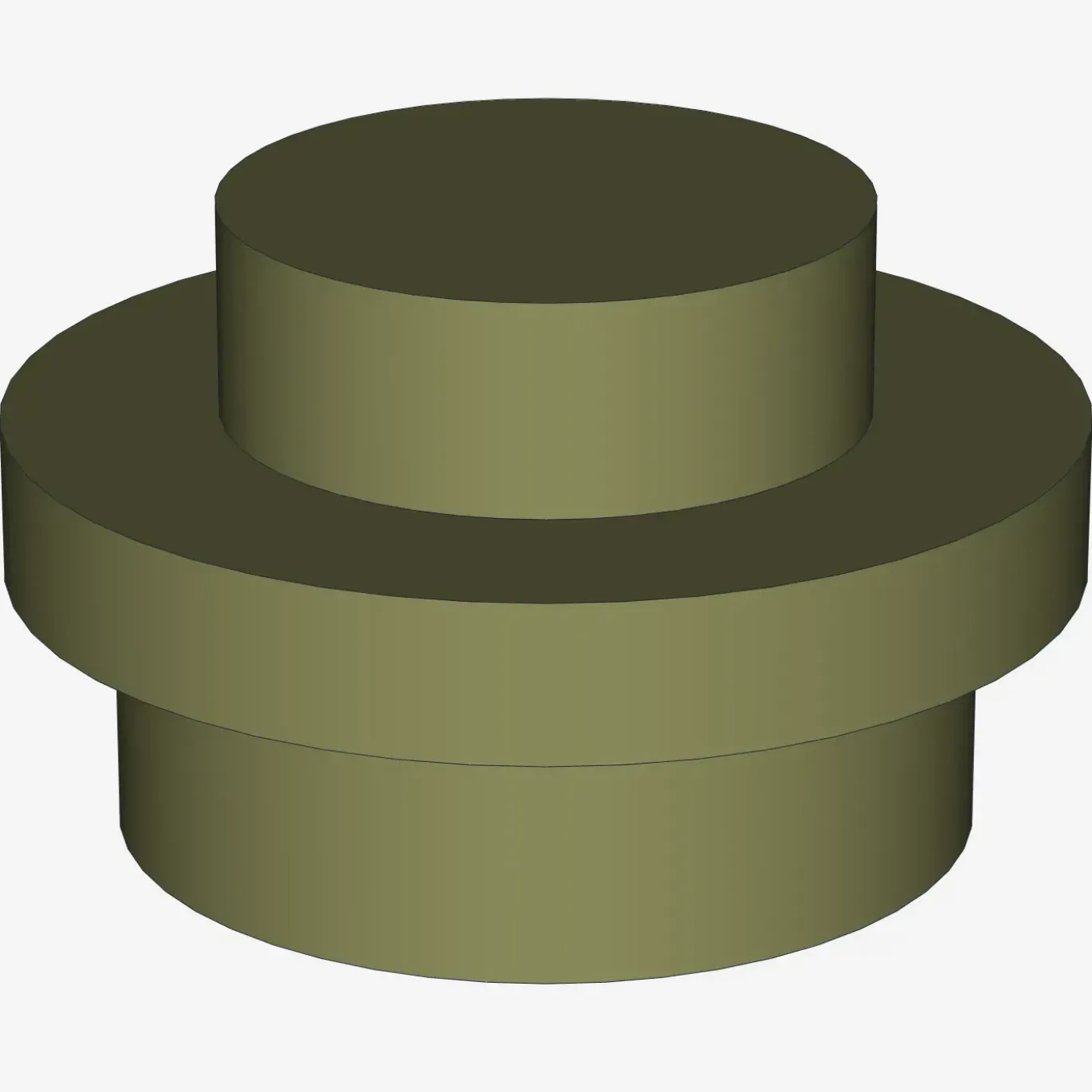 PLATE 1X1 ROUND X 200