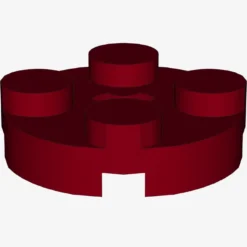 PLATE 2X2 ROUND X 100