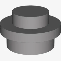 PLATE 1X1 ROUND X 200
