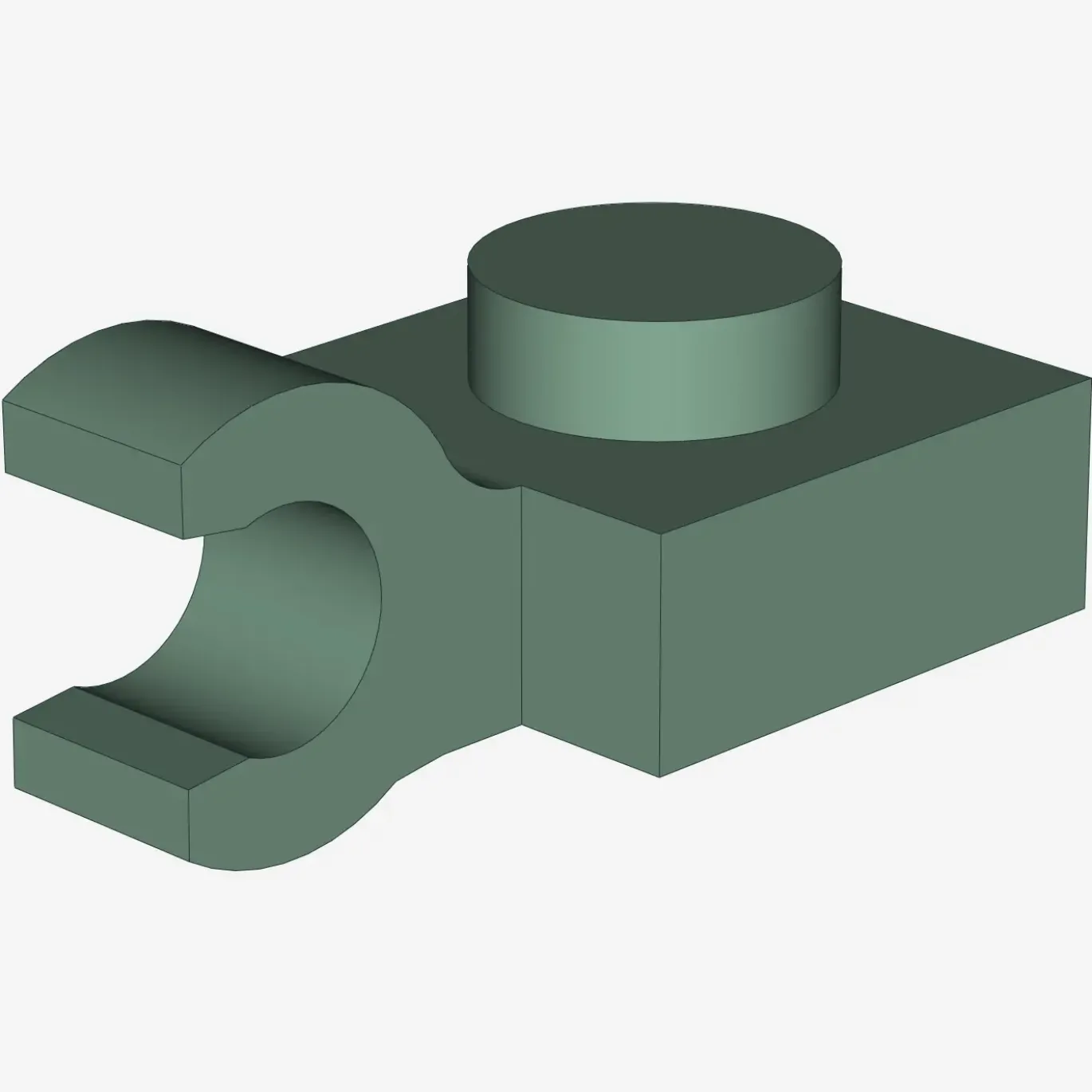 PLATE 1X1 W/HOLDER VERTICAL X 200