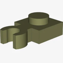 PLATE 1X1 W. HOLDER X 200