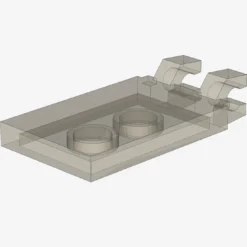 PLATE 2X3 W. HOLDER X 50