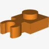 PLATE 1X1 W. HOLDER X 200