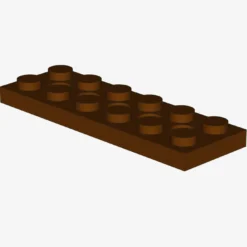 PLATE 2X6 W. HOLES X 25