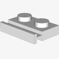 PLATE 1X2 WITH SLIDE X 100
