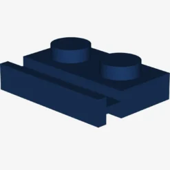 PLATE 1X2 WITH SLIDE X 100